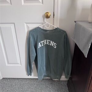Comfort Colors Crewneck Sweater - Teal